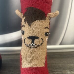 Socken 3D Alpaka, mit Örchen