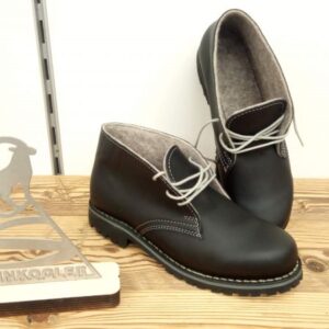 Lederschuhe mit Alpakafutter