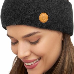 Alpaka Stirnband STRETCH aus 96% Baby Alpaka