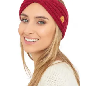 Alpaka Stirnband SUAVE Twist aus 100% Baby Alpaka